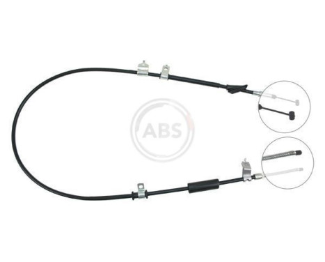 Cable, parking brake K15687 ABS, Image 3