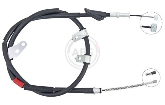 Cable, parking brake K15838 ABS, Image 3