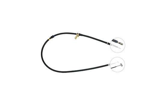 Cable, parking brake K15857 ABS, Image 2