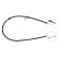 Cable, parking brake K15857 ABS