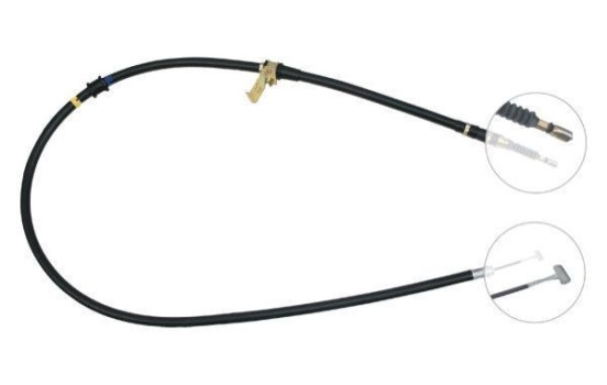 Cable, parking brake K15857 ABS