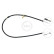 Cable, parking brake K15857 ABS, Thumbnail 3