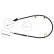 Cable, parking brake K15868 ABS, Thumbnail 3