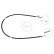 Cable, parking brake K15968 ABS, Thumbnail 3