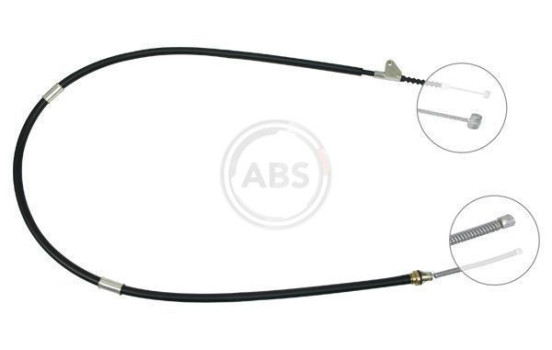 Cable, parking brake K15968 ABS, Image 3