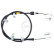 Cable, parking brake K16004 ABS