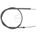 Cable, parking brake K16025 ABS, Thumbnail 2