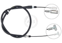 Cable, parking brake K16106 ABS