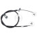 Cable, parking brake K16137 ABS, Thumbnail 2