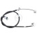 Cable, parking brake K16147 ABS, Thumbnail 3