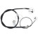 Cable, parking brake K16167 ABS, Thumbnail 3