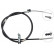 Cable, parking brake K16168 ABS