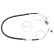 Cable, parking brake K16278 ABS, Thumbnail 3