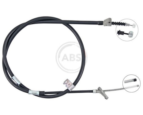 Cable, parking brake K16298 ABS, Image 2