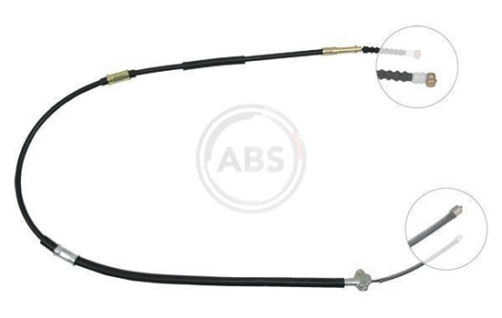 Cable, parking brake K16357 ABS, Image 2