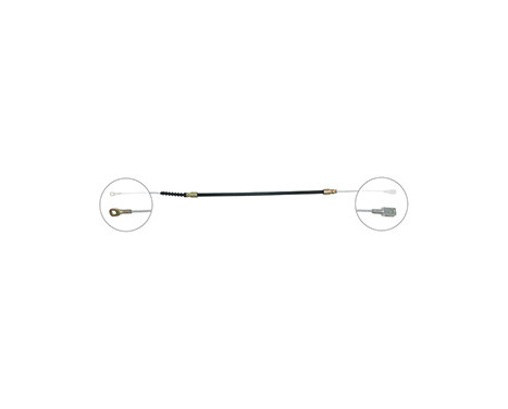 Cable, parking brake K16468 ABS, Image 2