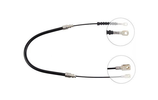 Cable, parking brake K16478 ABS, Image 2