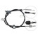Cable, parking brake K16497 ABS