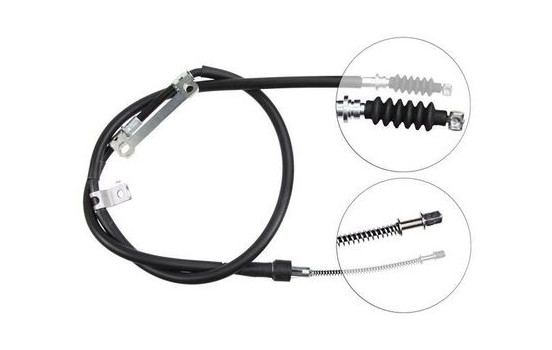 Cable, parking brake K16507 ABS, Image 2