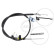 Cable, parking brake K16528 ABS, Thumbnail 3
