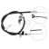 Cable, parking brake K16547 ABS, Thumbnail 3