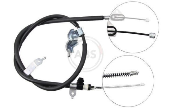 Cable, parking brake K16547 ABS, Image 3