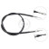 Cable, parking brake K16567 ABS, Thumbnail 3
