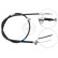 Cable, parking brake K16578 ABS, Thumbnail 3