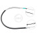 Cable, parking brake K16588 ABS, Thumbnail 3