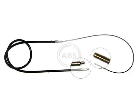 Cable, parking brake K16598 ABS, Image 3