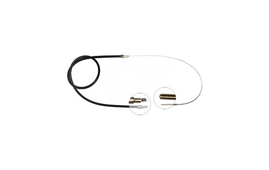 Cable, parking brake K16607 ABS, Image 2