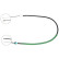 Cable, parking brake K16647 ABS, Thumbnail 2