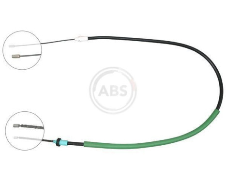 Cable, parking brake K16647 ABS, Image 3