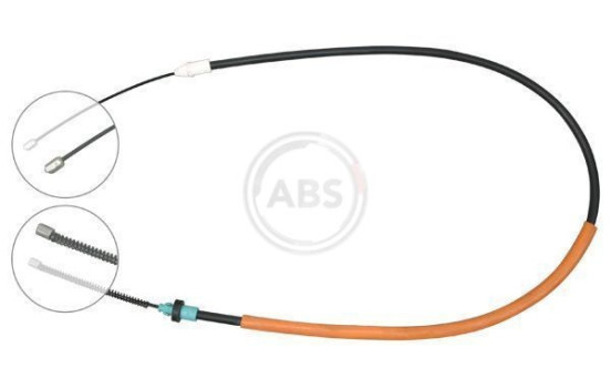 Cable, parking brake K16657 ABS, Image 3