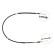 Cable, parking brake K16688 ABS, Thumbnail 2