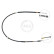 Cable, parking brake K16688 ABS, Thumbnail 3