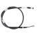 Cable, parking brake K16697 ABS, Thumbnail 2