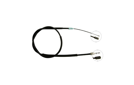 Cable, parking brake K16718 ABS, Image 2