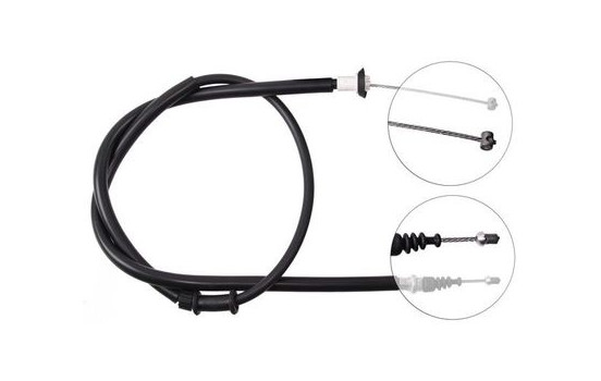 Cable, parking brake K16738 ABS, Image 2