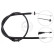 Cable, parking brake K16738 ABS, Thumbnail 3