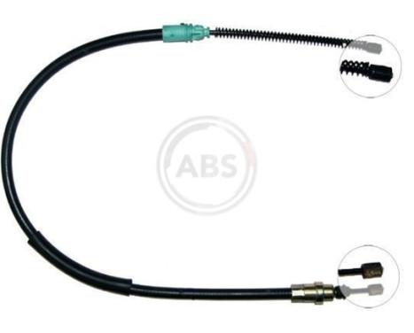 Cable, parking brake K16748 ABS, Image 2
