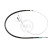 Cable, parking brake K16806 ABS, Thumbnail 2