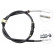 Cable, parking brake K16818 ABS, Thumbnail 2