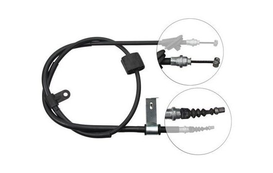 Cable, parking brake K16848 ABS, Image 2