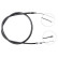 Cable, parking brake K16857 ABS