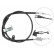 Cable, parking brake K16887 ABS