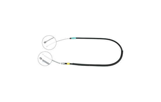 Cable, parking brake K16928 ABS, Image 2