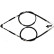 Cable, parking brake K16945 ABS