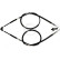 Cable, parking brake K16945 ABS, Thumbnail 2