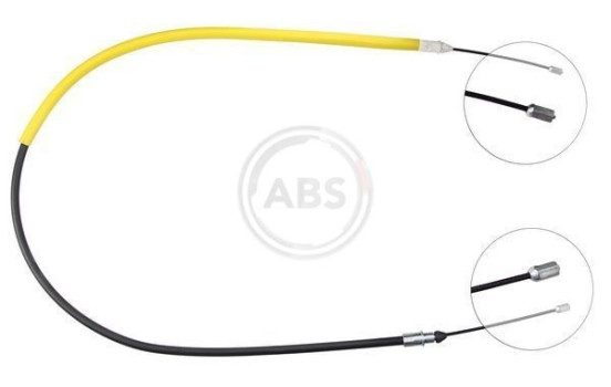 Cable, parking brake K16947 ABS, Image 3